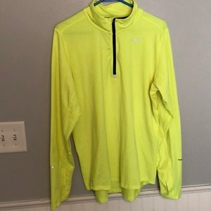 Nike Performance Jacket in Neon Yellow